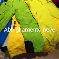 abbigliamento neve 