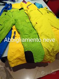 abbigliamento neve 
