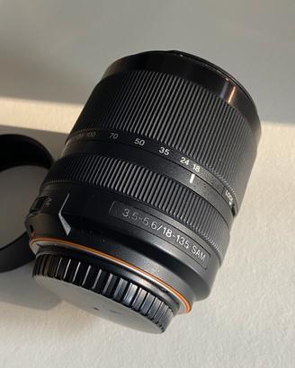 Obiettivo 18-135mm sony A-mount