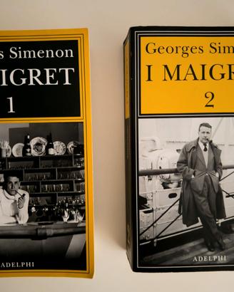 I Maigrer volume 1 e 2 Simenon