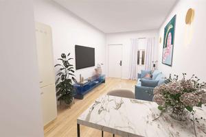 Monolocale ristrutturato