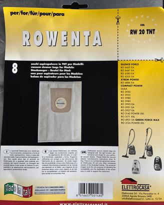 Sacchetti per aspirapolvere Rowenta