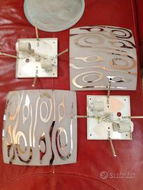 Coppia lampade da parete