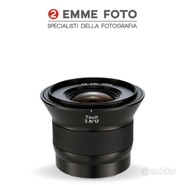 ZEISS TOUIT 12MM F/2.8 E-MOUNT - GARANZIA FOWA ITA