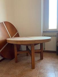 Tavolo rotondo allungabile