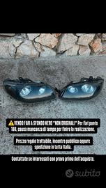 FANALI ANTERIORI FIAT PUNTO 188 SFONDO NERO