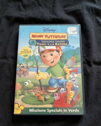 film dvd Disney Manny Tuttofare Missione in Verde