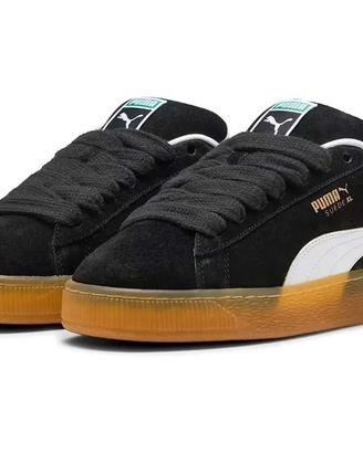 PUMA SUEDE XL DARK RISK sneakers camoscio nere