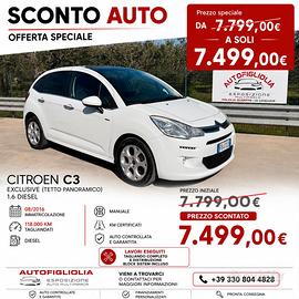 Citroen C3 1.6 DIESEL EXCLUSIVE 2016 118000KM