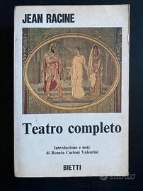TESTI Teatrali - Teatro completo Jean Racine