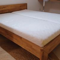 Letto (struttura + 2 materassi)