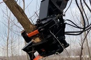 Cesoia forestale per escavatore 50/90 q.li