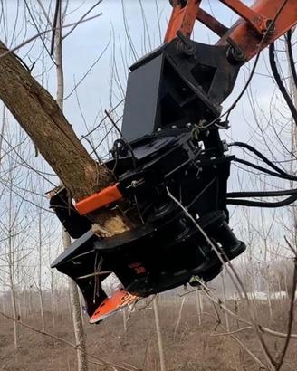 Cesoia forestale per escavatore 50/90 q.li