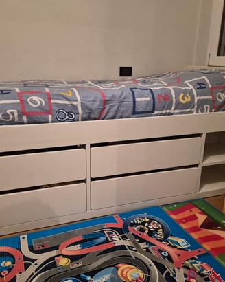 letto singolo ikea con cassetti