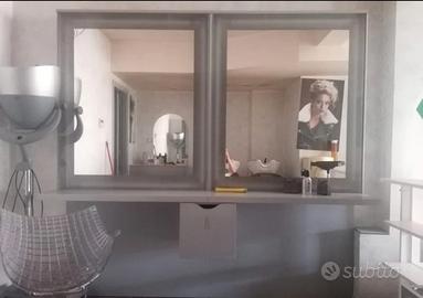 postazione di lavoro per parrucchieri 