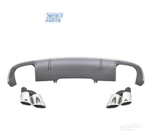 DIFFUSORE PER AUDI A4 SEDAN AVANT 16- SLINE TERMIN