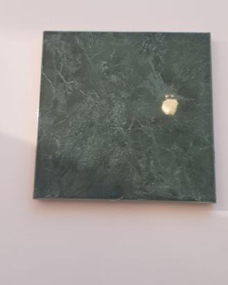 Piastrelle rivestimento 16.5x16.5 verde lucido