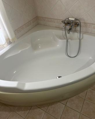 VASCA DA BAGNO ANGOLARE 140X140 RESINA