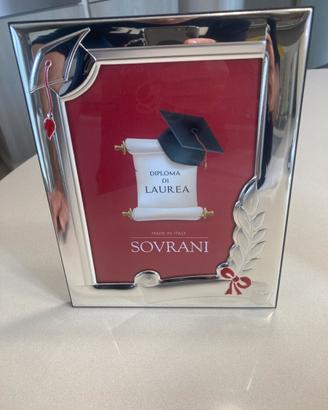 Cornice argento Sovrani