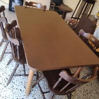 2  tavoli in legno