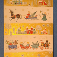 Biglietti vintage auguri natale