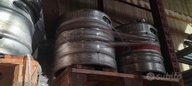 fusti birra in acciaio 