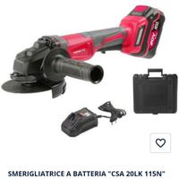 Smerigliatrice a disco Yamato a batteria