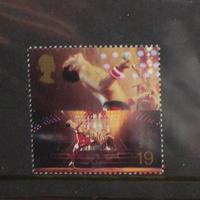 Queen Francobollo e Autografo moglie di Brian May