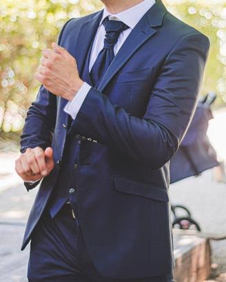 Completo maschile Carlo Pignatelli blu