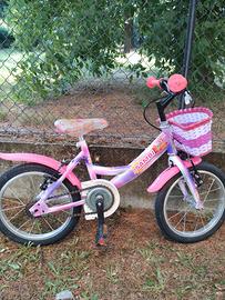 bicicletta per bambina adatta ai 4-6 anni 