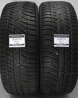 2 PNEUMATICI USATI 255/45R20 105V S954 TOYO GOMME 