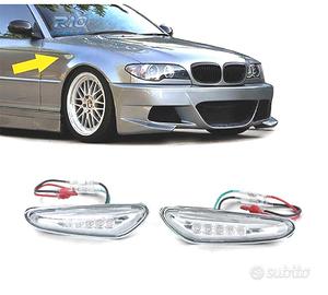FRECCIE LATERALI A LED CROMATE BMW E46 01-05