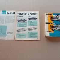 Fiat 1800 B 2300 Catalogo Ricambi originale 1962
