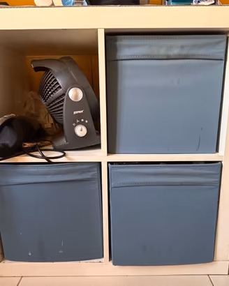Cassettiera Ikea con 3 cubi porta oggetti