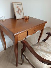 consolle arte povera e poltrona 