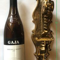 Cavatappi classico da muro parete in ottone