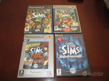 Lotto videogiochi The Sims PS2-PC