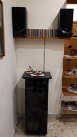 stereo marca TEAC CON PORTA CD, RADIO, 2 porte cas