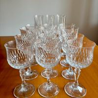 Servizio di bicchieri di cristallo per 6 persone