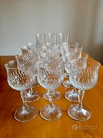 Servizio di bicchieri di cristallo per 6 persone
