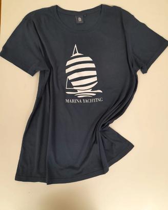 T-shirt donna blu Marina Yachting L