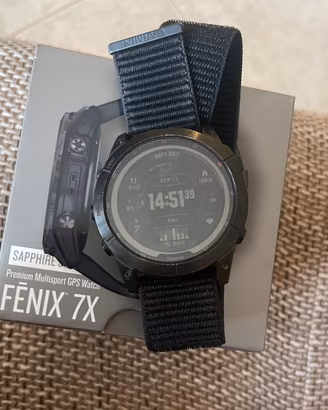 Orologio Garmin Fenix 7 sapphire solar 47 mm