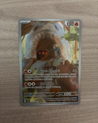 Carta Pokemon Torkoal Full Art 172/167