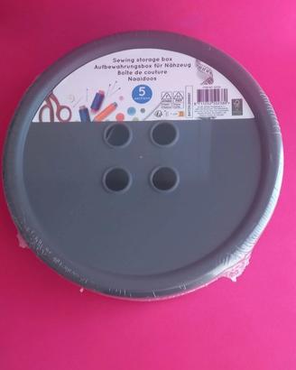 Scatola portaoggetti in plastica 5 scomparti