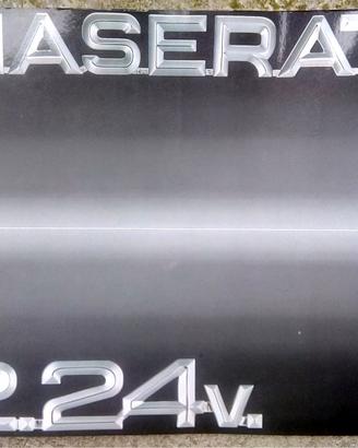Maserati depliant e brochure