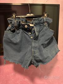 Pantaloncino jeans a caramella