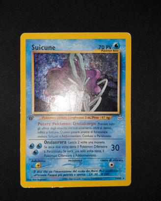 Pokemon Suicune Prima edizione neo revelation ITA 