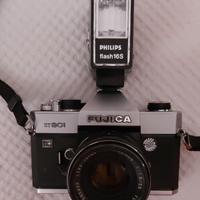 FUJICA ST801 + Flash Philips 