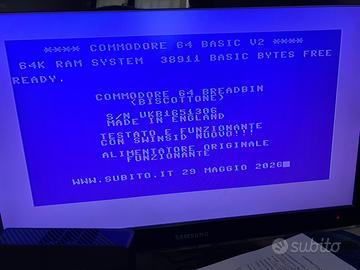 Commodore 64 breadbin (biscottone) 100% tested