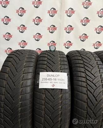 235 65 18 dunlop invernali 100%